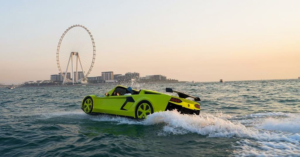 Up To 60 Minutes Jet Car Experience Across Dubai Skyline Dubai activities Shop Online at Dubai Trades 2