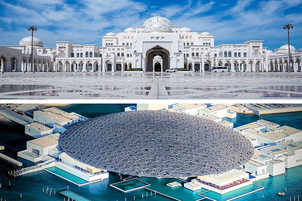 Qasr Al Watan And Louvre Museum At Peace Land Travel And Tourism Dubai package Shop Online at Dubai Trades 4