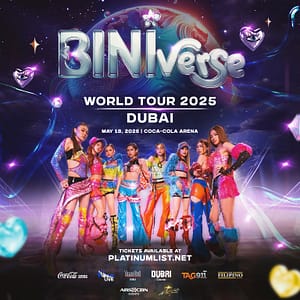 BINI – BINIverse World Tour 2025 Live in Dubai – Filipino Events Filipino Events Shop Online at Dubai Trades