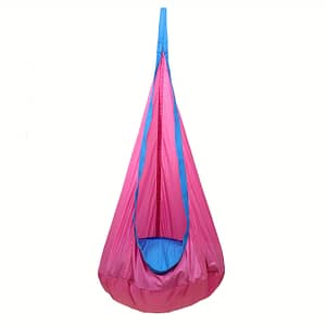 1 Comfortable Swing Hanging Chair, Durable Nylon With Inflatable Pillow And Pockets, Relaxing And Playing, Ideal For , Gift-giving Hammock Chairs Shop Online at Dubai Trades 2