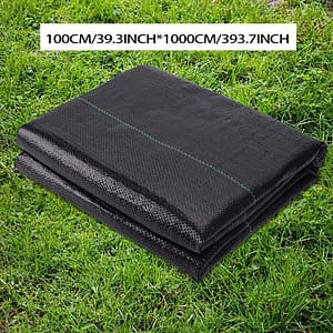 1 Pack, Garden Barrier Landscape Fabric, Block Fabric, Woven Mulch For Landscaping Ground Cover Control Fabric, Black Garden Bed Liner Gardening & Lawn Care Shop Online at Dubai Trades