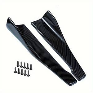 1 Pair Car Rear Bumper Lip Trim Protector Car Side Skirt Cover Car Corner Bumper Guards With Screws Universal Fit Automotive Shop Online at Dubai Trades