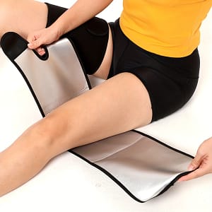 1 Pair Polyester Thigh Slimming Wrap For – Knit Fabric Body Sauna Waist Trainer, Pull-on Closure, Enhanced Sauna Effect Base Layers & Compression Shop Online at Dubai Trades