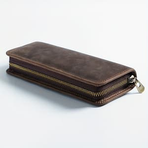 1 Retro Pen Case Large Capacity Zipper Pen Storage Bag Leather Stationery Box Portable Office Supplies School Supplies Desk Accessories & Workspace Organizers Shop Online at Dubai Trades