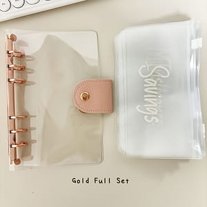 1 Set A6 Binder Budget Book, 12pcs Letter Bags, Cash/ticket/bill Cards Organizer, Zipper , Management Planner Binder Accessories Shop Online at Dubai Trades 2