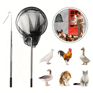 1 Set, Extendable Chicken Leg Hook With Chicken Net 2in 1 Stainless Steel Poultry Hook , Handle Tool For Catching Poultry Chicken Turkeys Ducks Fish Farm & Ranch Shop Online at Dubai Trades
