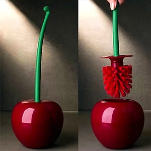 1 Set Novelty Cherry Toilet Brush, Creative Toilet Brush, Toilet Brushes And Holders Bath Shop Online at Dubai Trades