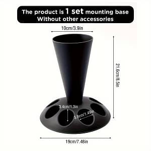 1 Set Plastic Icing Piping Nozzle Organizer Stand – Food-safe Cake Decorating Tip Storage Holder For Kitchen Baking Tool Accessories Bakeware Shop Online at Dubai Trades