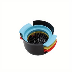 1 Set, Stainless Steel 3-in-1 Egg Slicer And Cutter – Slicing, Cutting, And Shredding Eggs, Fruits, And Vegetables – Kitchen Tools And Supplies For Restaurant Use Bakeware Shop Online at Dubai Trades