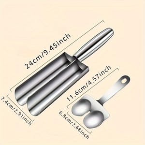 1 Set Stainless Steel Meatball & Maker – , Easy-to-use Meat Baller With 6 Compartments For Perfectly Shaped Meatballs, Ideal For Of Dough, Rice Balls & More, Meatball Maker Tool Barbecue Tools Shop Online at Dubai Trades