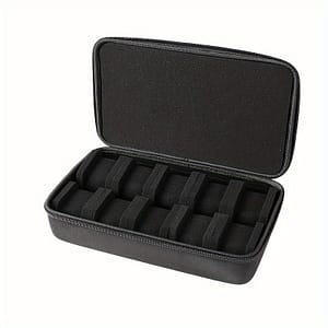 10-slot Portable – Eva Zippered Storage Box With Padding For Watches & Accessories, – Clothing, Shoes & Jewelry Shop Online at Dubai Trades 2
