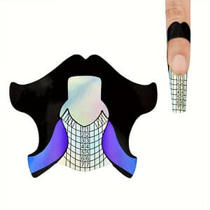 100pcs Acrylic Shape Nail Forms – Self-adhesive Gel Extension For Diy , Uv Gel Nail Art Tools Beauty & Personal Care Shop Online at Dubai Trades