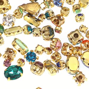 100pcs Sew On Rhinestones Mixed Rhinestones With Claw For Clothes Diy Shoes Dress Jewelry Making Arts, Crafts & Sewing Shop Online at Dubai Trades