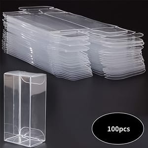 100pcs Transparent Pvc Car Model Display Box, Suitable For 1/64 Scale Car Models, Clear, Square, Plastic, Gift Storage Box – With Lid Arts, Crafts & Sewing Shop Online at Dubai Trades