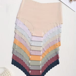 10pcs High Waist Briefs, Elegant Comfy Breathable Stretchy Intimates Panties, Women’s Lingerie & Underwear Briefs Shop Online at Dubai Trades