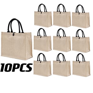 10pcs Large Capacity Tote Bag – Stylish Buckle Closure, Durable Fabric Material, Spacious Shoulder Bag For Commuting, Sport And Shopping – Casual, Everyday Use Gym Bags Shop Online at Dubai Trades