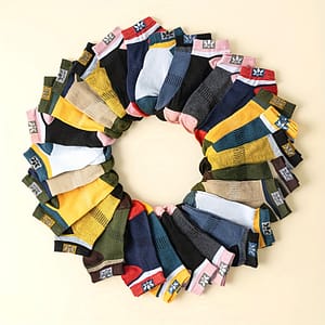 10pcs Men’s Breathable No-show Socks – Maple Leaf Design, Anti-odor & Sweat Absorbent, Lightweight For Spring/summer Clothing Shop Online at Dubai Trades