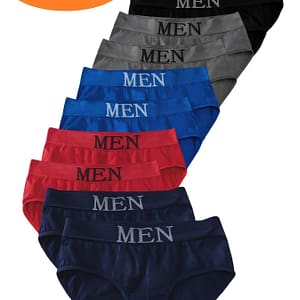 10pcs Men’s Briefs Men’s Mid-waist Plus Size Sports Seamless Comfortable Breathable Briefs For Men Briefs Shop Online at Dubai Trades