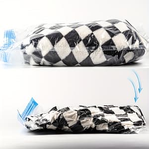 10pcs Space-saving Bags For Travel – No Vacuum Or Pump Needed, Ideal For Luggage & Home Organization, Plastic, Blue Clothing, Shoes & Jewelry Shop Online at Dubai Trades