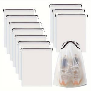 10pcs/set, Travel Shoes Storage Bag, Portable Shoes Packing Bag, Clear Shoes Pouch & Organizer Clothing, Shoes & Jewelry Shop Online at Dubai Trades