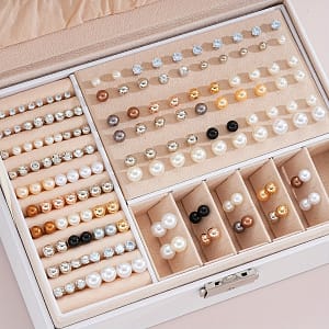 114-piece Assorted Pearl Earring Set, Women’s Gift For Dating, Vacation, And Everyday Wear, Minimalist And Korean Style Clothing, Shoes & Jewelry Shop Online at Dubai Trades