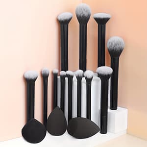 12 Classic Full Makeup Brushes & 2 And Water Drop Makeup Eggs & 1 Loose Powder Puff Professional Makeup Tool Set Beauty & Personal Care Shop Online at Dubai Trades