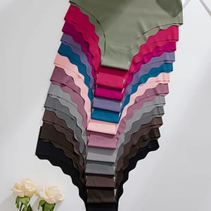 12 Packs, 20 Packs, 33 Packs, 5 Packs, Multi-pack Shell Briefs, Wave Seamless Low Waist Briefs Hipster, Summer Must-have, Clothing Shop Online at Dubai Trades