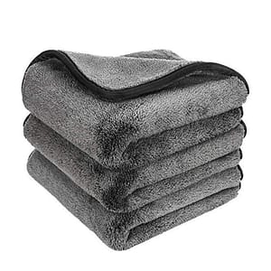 1200gsm Microfiber Car Wash Towel 40x40cm Coral Fleece Car Cleaning Towels Thicken Absorbent Drying Cloth Washing Rags Automotive Shop Online at Dubai Trades