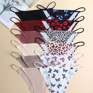 12pcs Allover Print Briefs, Sexy Comfy Breathable Stretchy Intimates Panties, Women’s Lingerie & Underwear Clothing Shop Online at Dubai Trades