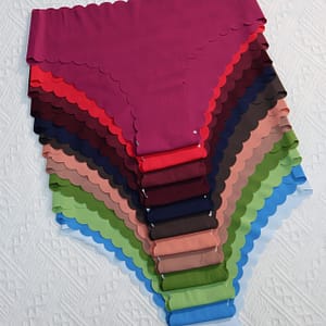 12pcs Scallop Trim Briefs, Sexy Comfy Breathable Stretchy Intimates Panties, Women’s Lingerie & Underwear Bikinis Shop Online at Dubai Trades