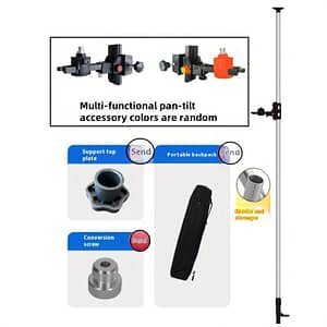 15.4ft/4.7m Telescoping Leveling Rod, Portable Stainless Steel Pole, Compatible With Any , Includes -tuning , Multifunctional Pan- (color Random) – No Lasers/batteries Required Laser Levels & Accessories Shop Online at Dubai Trades