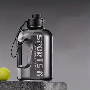 1700ml Large-capacity Sports Water Bottle With Straw – Durable Pc Material, Ideal For Gym, Travel, Camping, Hiking & Fishing Sports & Outdoor Recreation Accessories Shop Online at Dubai Trades