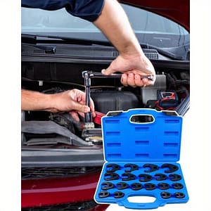 19-piece Crowfoot Flare Nut Wrench Set, Open End Head Style, Steel Construction, Metric 8-32mm For 3/8 & 1/2 Inch Drive Ratchets Automotive Shop Online at Dubai Trades