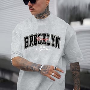 1989 Graphic Men’s T-shirt – Casual Short Sleeve Crewneck, Black Polyester , Summer Streetwear For Men, Vintage T Shirts Clothing Shop Online at Dubai Trades