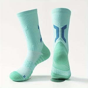 1pair Men’s Mid-calf Crew Socks, Breathable Comfy Casual Socks Sweat-absorbing Fashion Sports For Basketball Running Clothing Shop Online at Dubai Trades