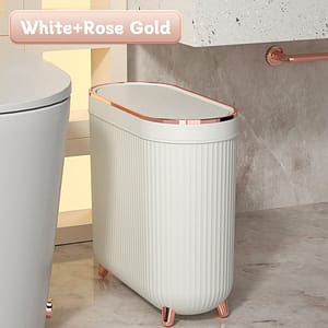 1pc 12l Type Trash Can With Foot, Bathroom Bin, Toilet Side Can With , Home And Office Supplies Home & Kitchen Shop Online at Dubai Trades