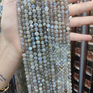 1pc 15inch/38.1cm Round Beaded String, Accessories For Making Bracelets And Necklaces, For Gifts Clothing, Shoes & Jewelry Shop Online at Dubai Trades