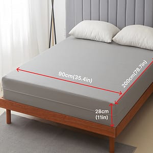 1pc 6-sided Full Mattress Protector With Zipper, Deep Pocket Fitted Sheet Protector, Multiple Sizes Suitable For Single Bed/double Bed Bedding Shop Online at Dubai Trades