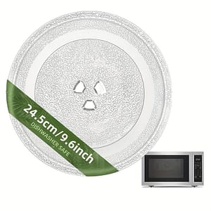 1pc, 9.6inch/24.5cm Y-shaped Glass Turntable Tray, Microwave Turntable, Replacement For Lg, Ge, Magic Chef, Hotpoint, Panasonic, Kenmore And Other Several Models Home & Kitchen Shop Online at Dubai Trades