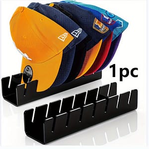 1pc Acrylic Cap Storage Rack With , Baseball Cap Display Rack, Cap Storage Container, Household Storage And Organization For Bedroom, Bathroom, Office, Desk Clothing & Closet Storage Shop Online at Dubai Trades