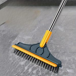 1pc Adjustable Long Handle Cleaning Brush With Angled Bristles & Built-in Glass Cleaner – Ideal For Bathroom & Wc, Hotels And Commercial Use, Bathroom Cleaning Tools Business, Industry & Science Shop Online at Dubai Trades