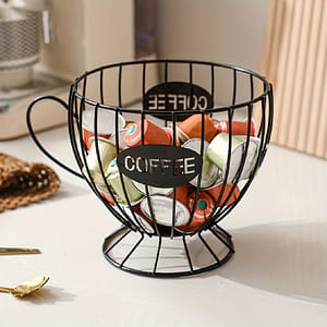 1pc Black Style Coffee Capsule Rack Light Snack Candy Storage Rack Coffee Shop Bar Display Rack Appliances Shop Online at Dubai Trades