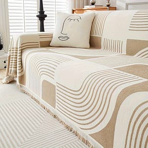 1pc Bohemian Sofa Cover, Pet Scratch-proof Sofa Cover, Non-slip Furniture Protection Cover For Bedroom And Living Room Home Decoration Sofa Cover Blanket Home & Kitchen Shop Online at Dubai Trades