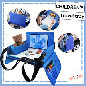 1pc Car Travel Tray, Essential Car Tray For Road Trips, Car Seat Table Tray For Activities – Car Seat Table Organizer, Halloween, Thanksgiving And Christmas Gifts Automotive Shop Online at Dubai Trades