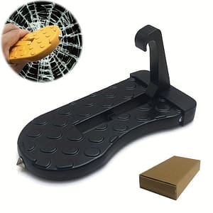 1pc Car With Glass Crusher – Matte , Foldable Roof Rack For Easy To Vehicle Interior, Compatible With Most Cars, Suvs, And Trucks Automotive Shop Online at Dubai Trades 2