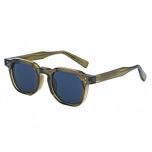1pc Caterside Vintage Square Full Rim Glasses – Golden Frame, Polycarbonate Lenses, Ideal For Casual Attire & Gifts, Casual Eyewear | Vintage Style | Durable Glasses Accessories Shop Online at Dubai Trades