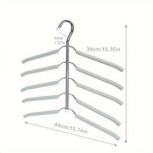 1pc Clothes Hanger, Metal Clothes Drying Rack, Storage And Organization For Wardrobe, Closet, Bedroom Clothes Hangers Shop Online at Dubai Trades