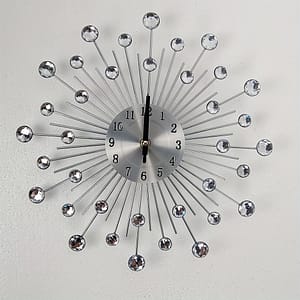 1pc Creative Simple Clocks Decoration Living Room Wall Clock Home Silent Clock Hanging Wall Dining Room Living Room Decoration Clocks Shop Online at Dubai Trades