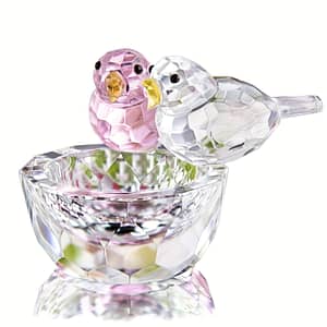 1pc Crystal Bird Figurine, Glass Animal Sculpture Art Collectible For Tabletop Home Decor Arts, Crafts & Sewing Shop Online at Dubai Trades 2