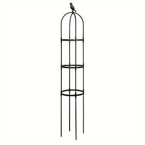 [1pc Diy Garden Climbing Trellis] 1pc Garden Climbing Decorative Support, Decorative Plastic And Metal Trellis, For Flowers, Vine, With Diy Stake For Tomato Climbing Gardening & Lawn Care Shop Online at Dubai Trades